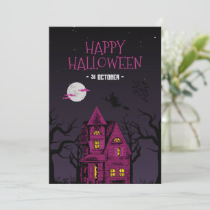 Halloween-fest inbjudan, Barns kusliga natt fest Inbjudningar
