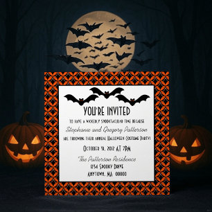 HALLOWEEN FEST INBJUDAN i FLADDERMÖSS i
