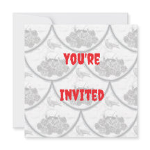 Halloween fest Inbjudan i Skull och Kow