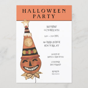 Halloween fest inbjudningar