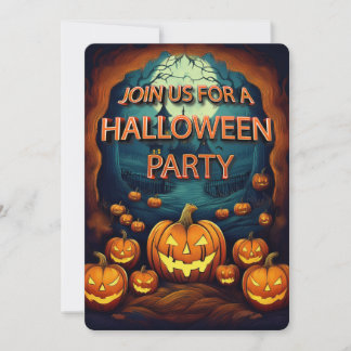 Halloween fest inbjudningar