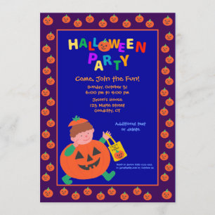 Halloween fest inbjudningar