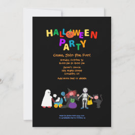 Halloween fest inbjudningar