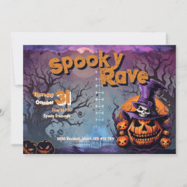 Halloween fest inbjudningar