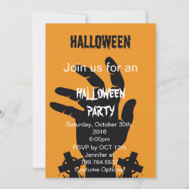 Halloween fest inbjudningar