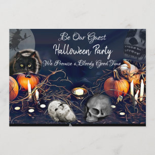 Halloween fest inbjudningar är vår gäst