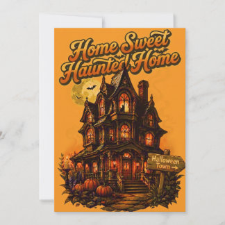 Halloween-fest Invitation Inbjudningar