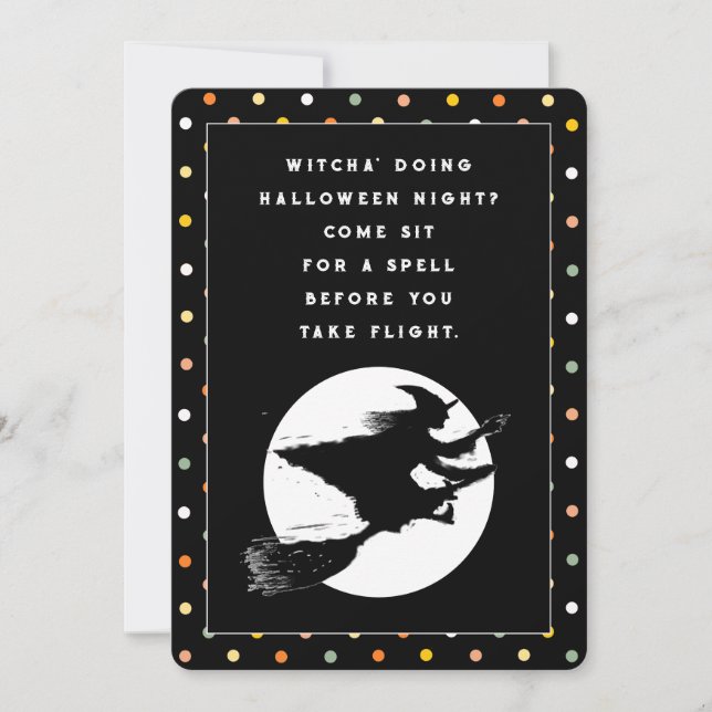 Halloween-fest Invitation Inbjudningar (Framsida)