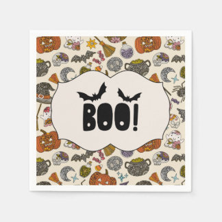 Halloween-fest Invitation | Söt Skum Halloween Pappersservett