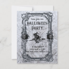 Halloween-fest Invitation v1 Julkort
