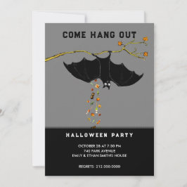 Halloween-fest Invitationer Inbjudningar