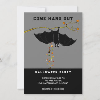 Halloween-fest Invitationer Inbjudningar