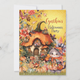 HALLOWEEN FEST INVITATIONER INBJUDNINGAR