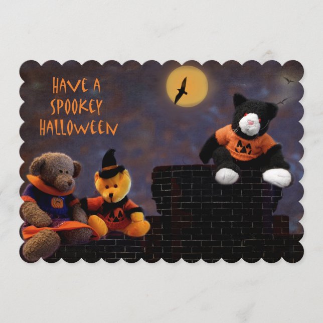 Halloween-fest Inviteringar Inbjudningar (Framsida)