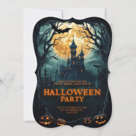 Halloween fest-kort