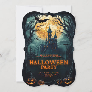 Halloween fest-kort