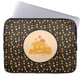 Halloween fest laptop fodral