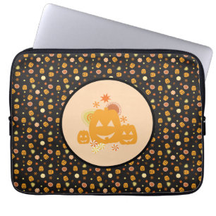 Halloween fest laptop fodral