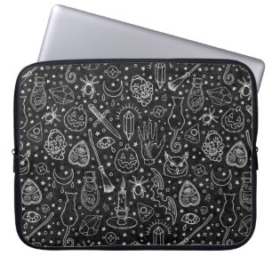 Halloween fest laptop fodral