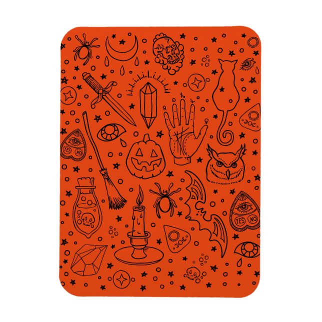 Halloween fest magnet (Vertikal)