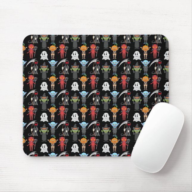 Halloween fest Mousepad Musmatta (Med mus)