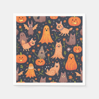 Halloween fest napkin pappersservett