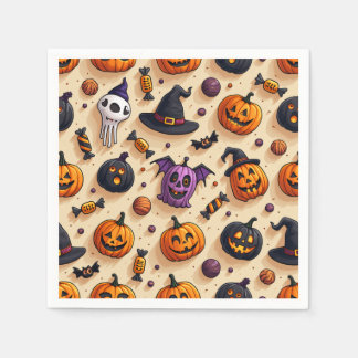 Halloween fest Napkins Pappersservett