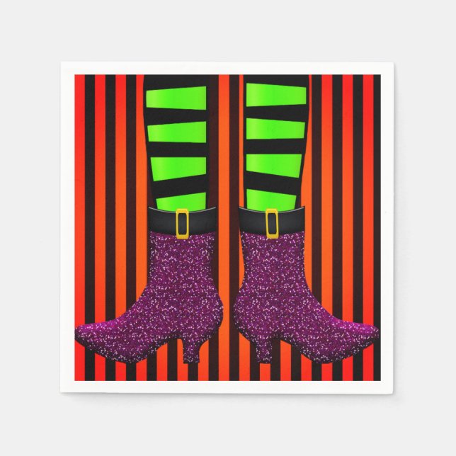 Halloween fest Napkins Pappersservett (Framsidan)