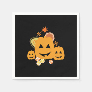 Halloween fest pappersservett