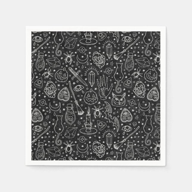 Halloween fest pappersservett (Framsidan)