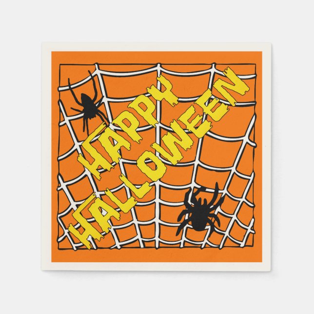 Halloween fest pappersservett (Framsidan)