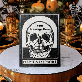 Halloween fest Personlig Skeleton Birthday Pussel
