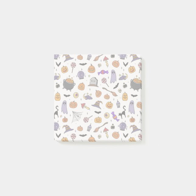 Halloween fest post-it block (Framsida)