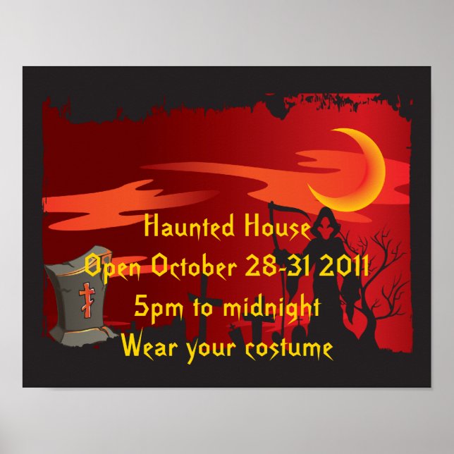 Halloween fest Poster (Framsidan)