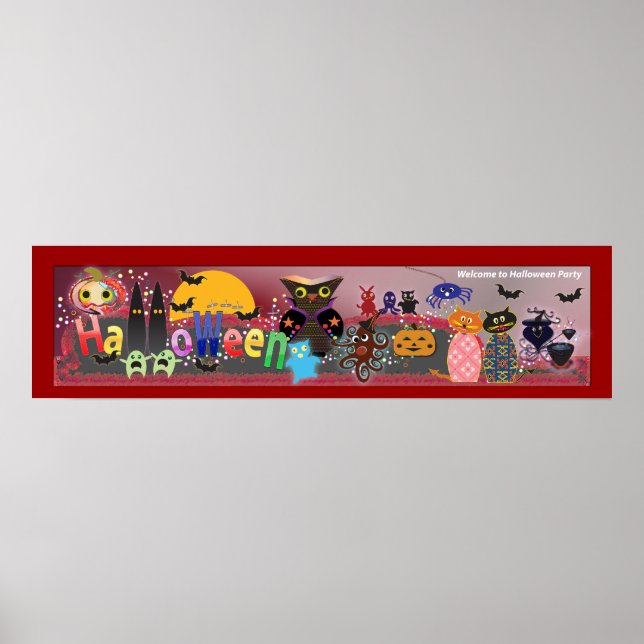 Halloween fest poster (Framsidan)