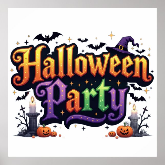 Halloween fest poster (Framsidan)