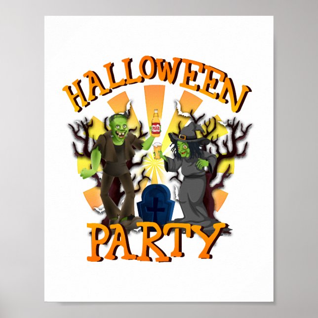 Halloween fest poster (Framsidan)