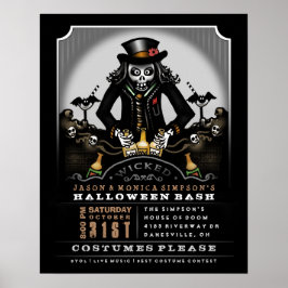 Halloween fest Poster 16 x 20-gyttjandestreck