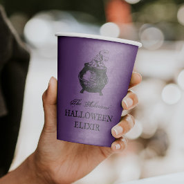 Halloween fest potion lustig läskig lila