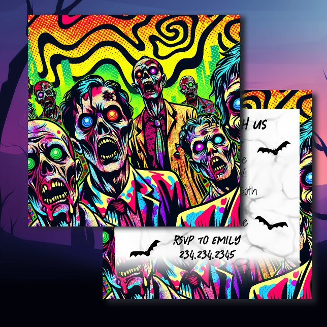 Halloween fest | Psychedelic Zombies (Skapare uppladdad)