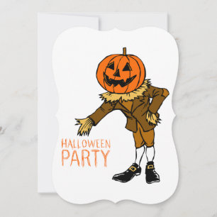 Halloween fest Pumpkin Guy Clip Art, Halloween Kort