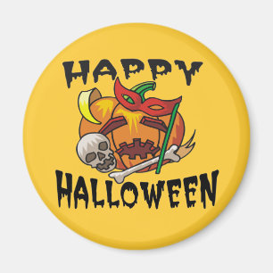 Halloween fest Pumpkin Magnet