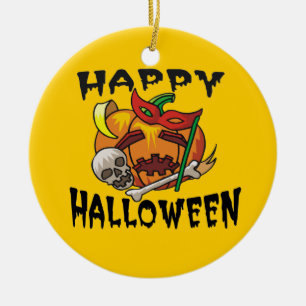 Halloween fest Pumpkin Ornament