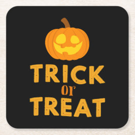 Halloween fest Samling! Underlägg Papper Kvadrat