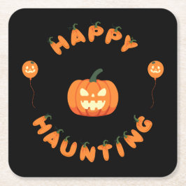 Halloween fest Samling! Underlägg Papper Kvadrat