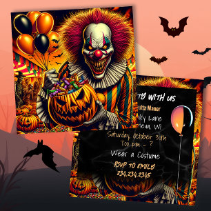 Halloween fest Scary Clown Thworthy
