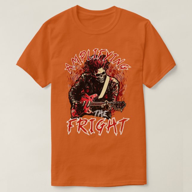 Halloween fest som förstärker högersegmentet Sten T Shirt (Design framsida)