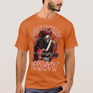 Halloween fest som förstärker högersegmentet Sten T Shirt
