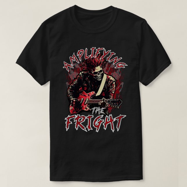 Halloween fest som förstärker högersegmentet Sten T Shirt (Design framsida)