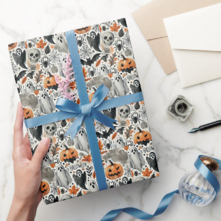 Halloween fest Speciell Mysigt och estetisk Presentpapper